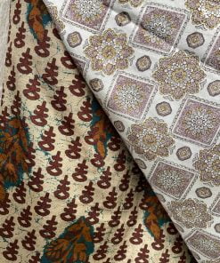 Wikkelrokken gemaakt van tweedehands sari's uit India